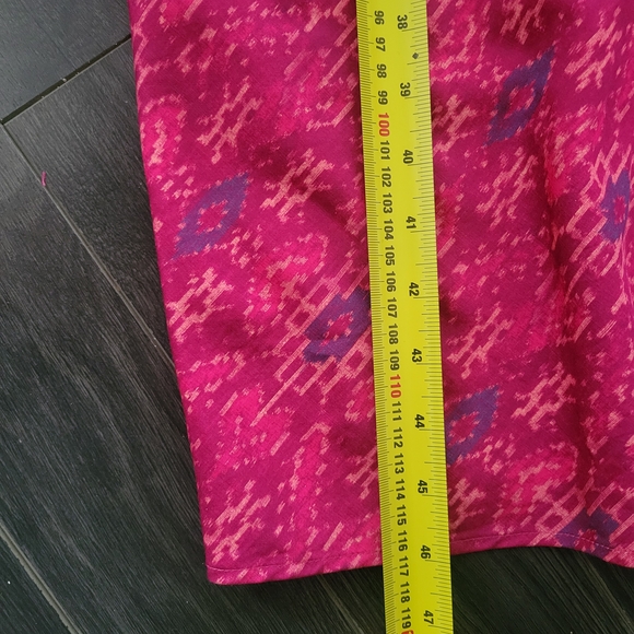 LAUREN RALPH LAUREN Geo-Print Shantung Midi Dress Size 2 - Picture 14 of 14